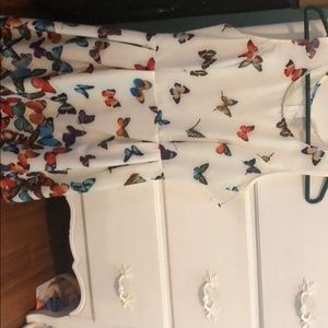 New butterfly dress